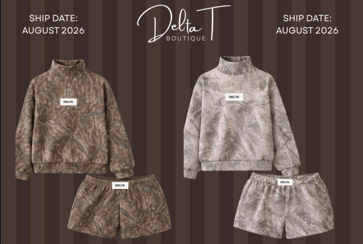 Delta T Camo Short Sets