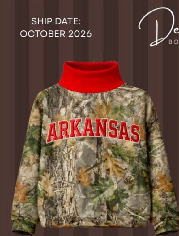 Delta T Camo Arkansas Mockneck