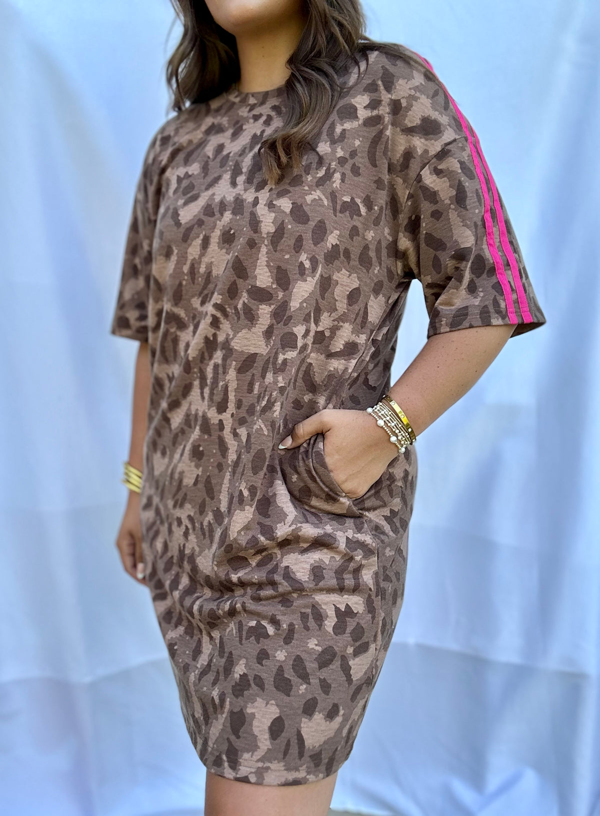 Leopard Luxe Tee Dress