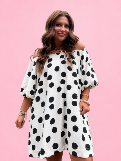The Darling Polka Dot Dress