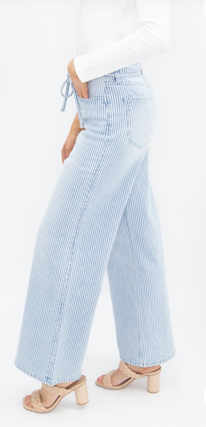 Boardwalk Babe Pinstripe Jeans