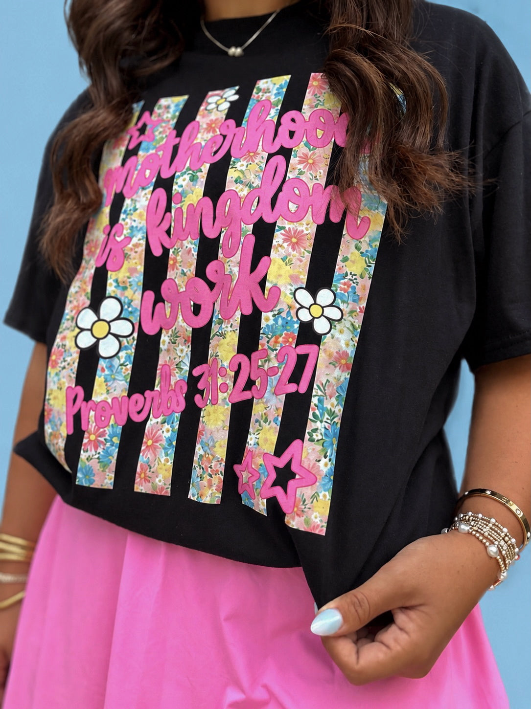 Motherhood is Kingdom Work Tee