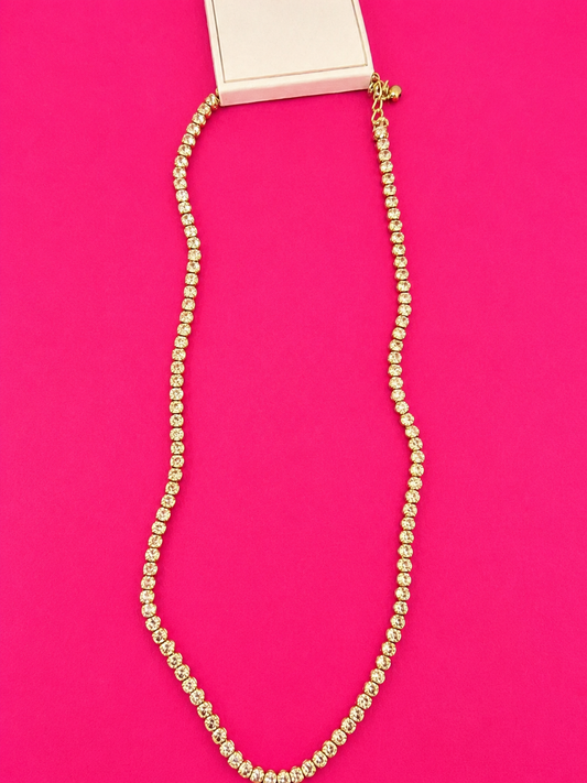 All That Sparkle Tennis Necklace