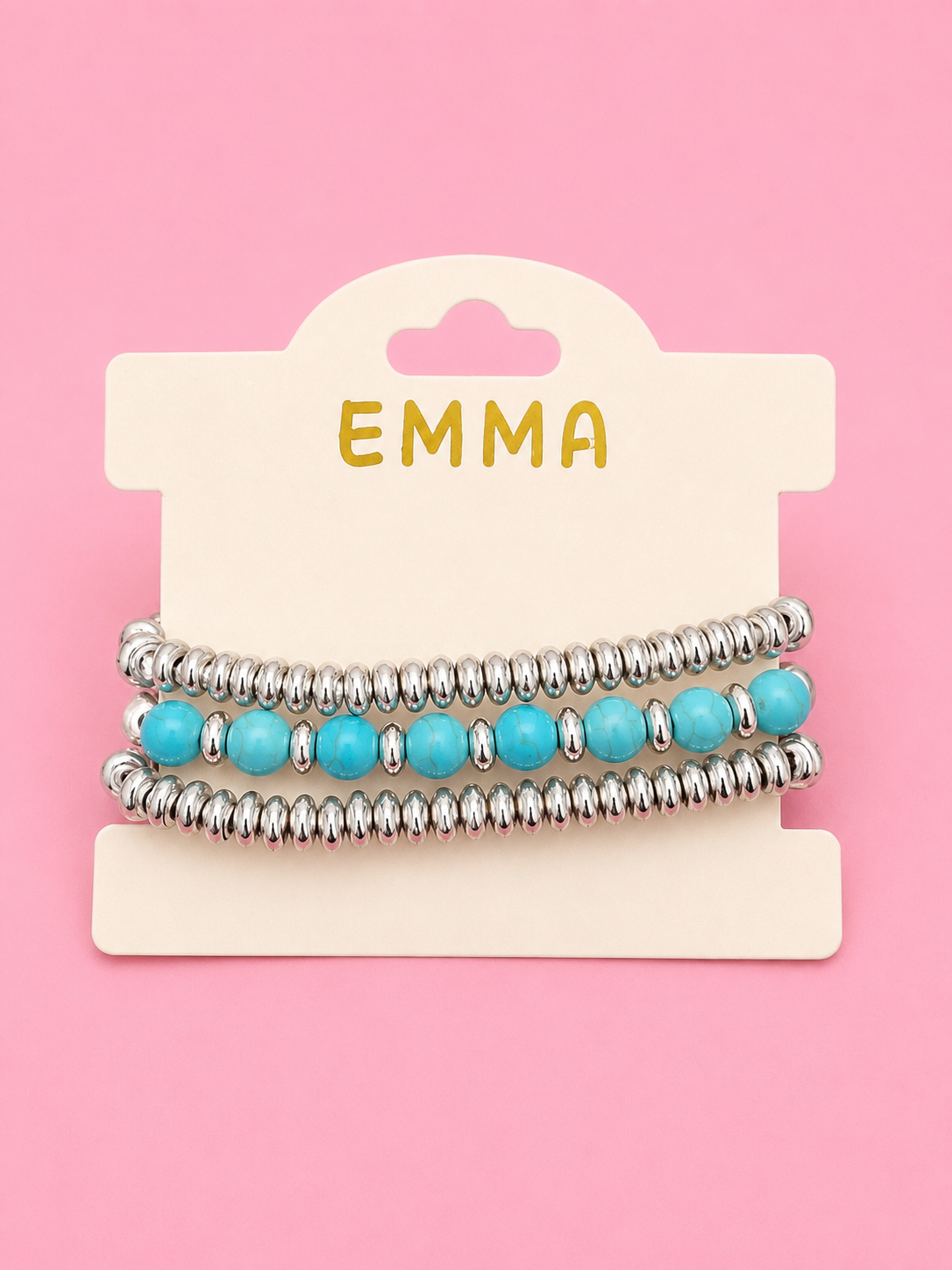 Turquoise Trails Bracelet Stack