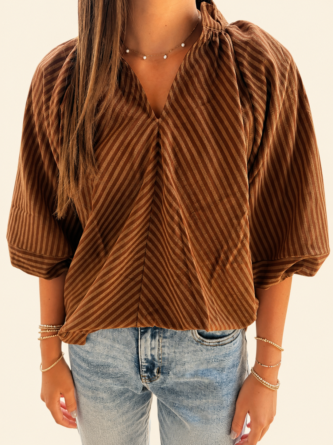 Autumn Espresso Blouse