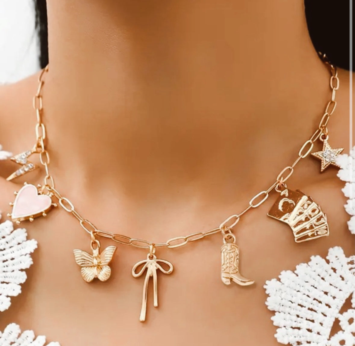 Western Cutie Charm Necklace
