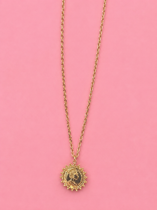 Gold Coin Necklace