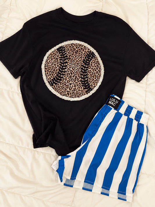 Leopard Softball & Baseball Tee