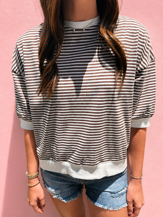 Mocha Morning Top