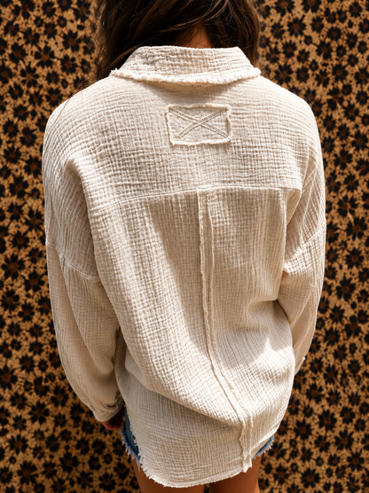Easy Living Button Down